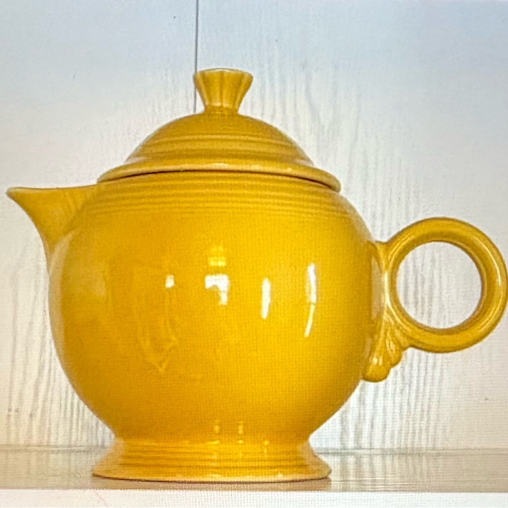 Vibrant Yellow Fiestaware Teapot